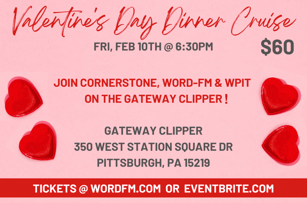 Valentine's Day Dinner Cruise CornerStone Television Network